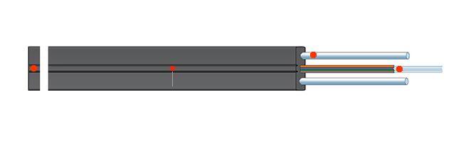 FTTH用光缆- GJXFH型