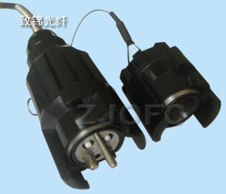 野战光缆快速连接器