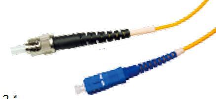 单模LC-SC跳线（双芯） FAS25-2-