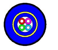 GTFJUYZ7-4B1-2/3型舰艇用单模光缆