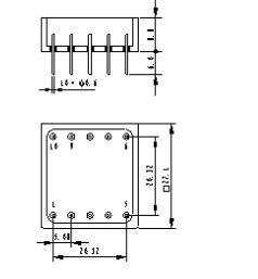 直插式（Q型）浅腔外壳系列