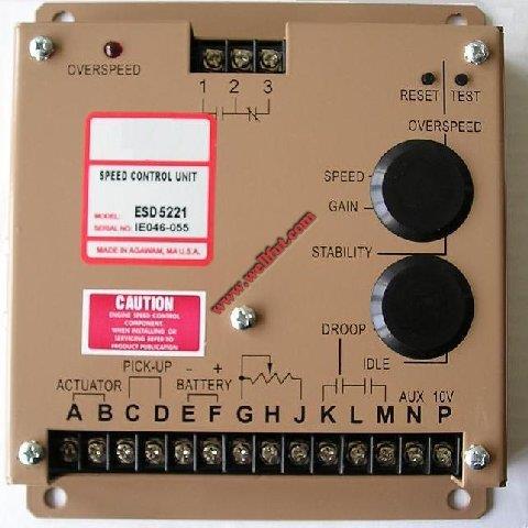 ESD5221调速器并机板执行器