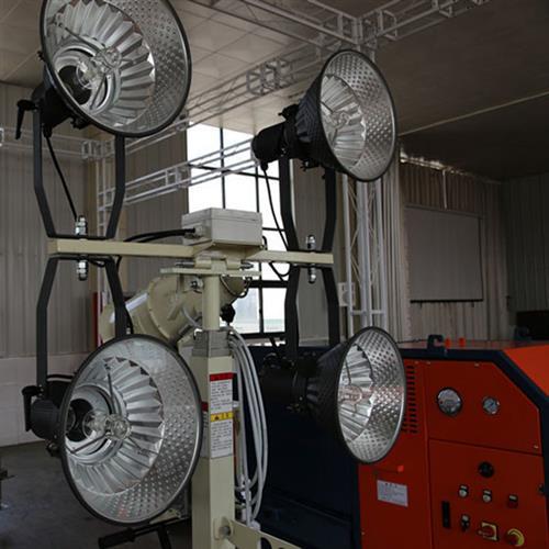 手推式投射照明车