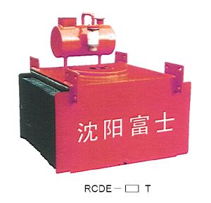 RCDE-□T系列超强风冷自卸式电磁除铁器