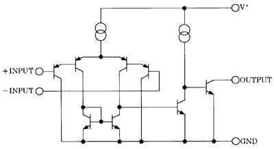 低电压工作微型单路C-MOS比较器 NJU7141