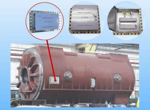 汽轮发电机温度信号接线装置