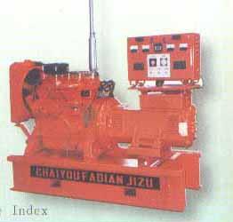 GF系列柴油发电机组（1FC6系列发电机配495R4100系列柴油机）