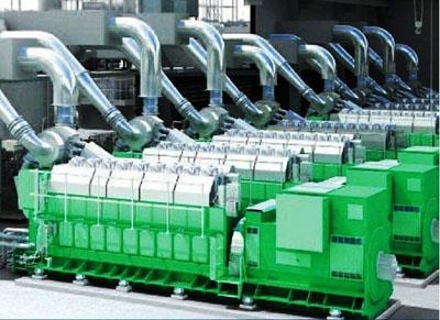 现代重油发电机组(1368KW~9215KW)
