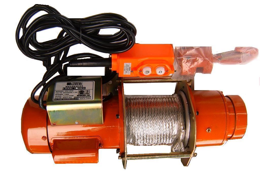 电动钢索吊货卷扬机