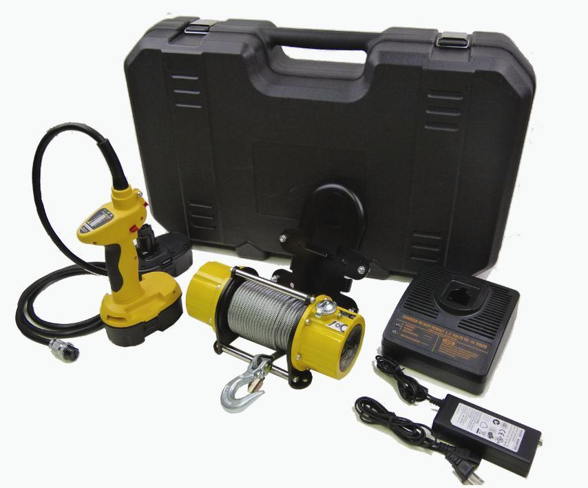 充电式吊货卷扬机