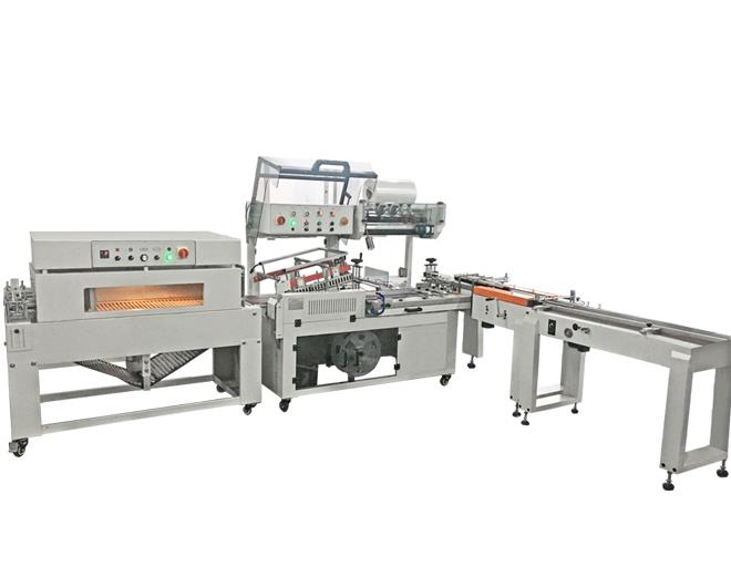 L5545封切机+DSC4525热收缩包装机+双层/单层/平包码垛机