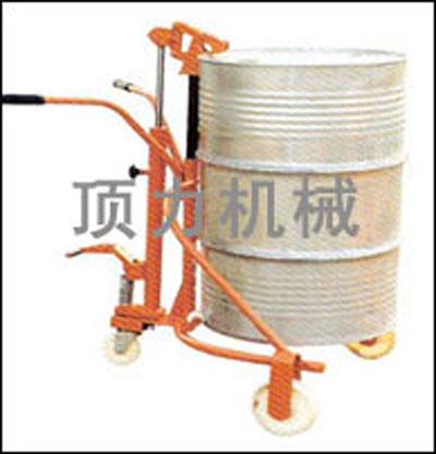 脚踏式油桶搬运车