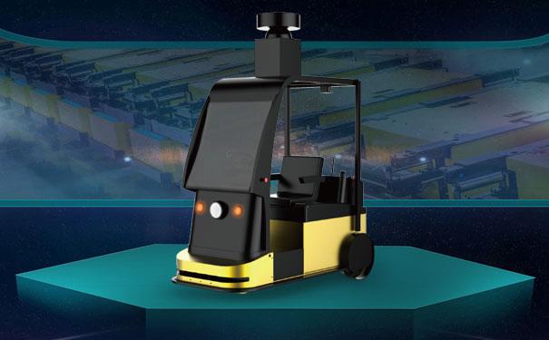 视觉导航无人牵引车