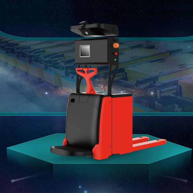 视觉导航托盘式智能叉车