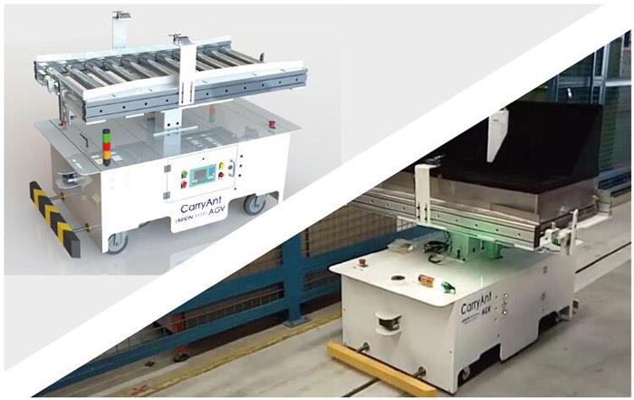 单向辊道式AGV-GDD500/1000/2000