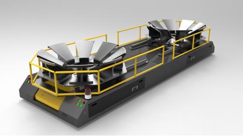 轮胎移载式AGV WR-AGV-TT