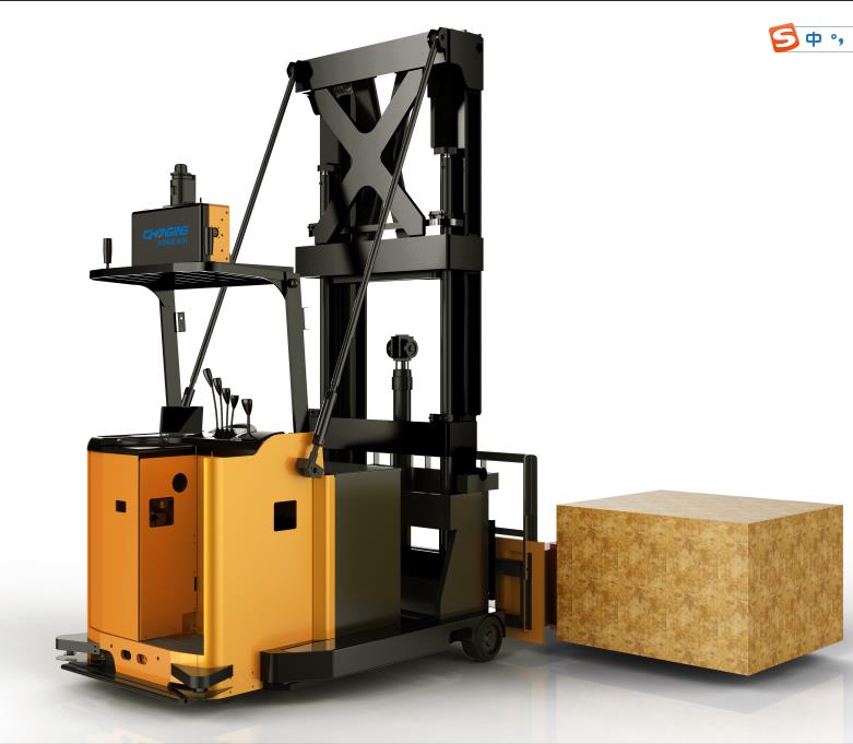 AGV三向式堆垛车