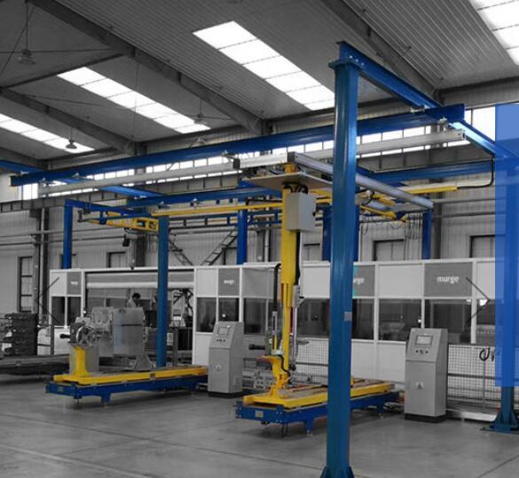 铝合金轨道轻载起重机系统