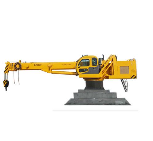 电动液压固定式伸缩臂抓斗起重机