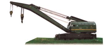 N1002A型100t内燃铁路起重机