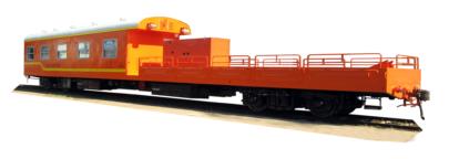 新型铁路起重机通用吊臂平车