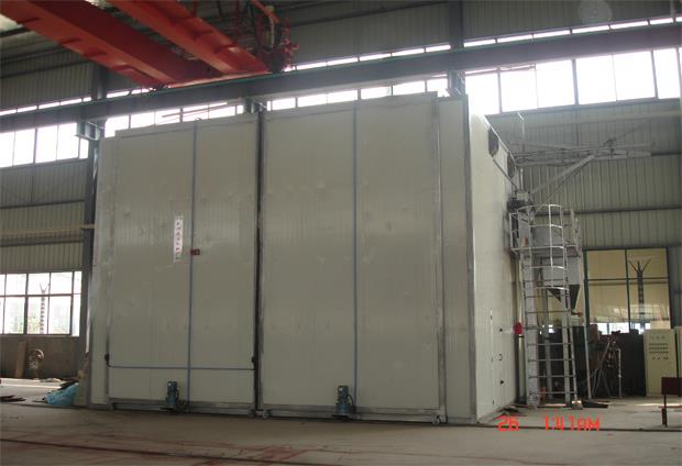 机械回收式喷砂房