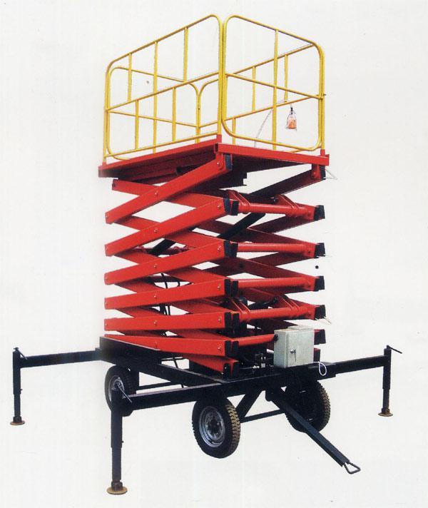 剪叉式液压高空作业平台