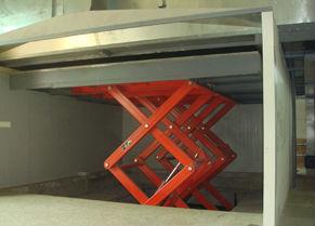 固定式双跨液压升降机