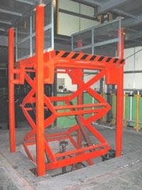 固定剪叉升降货梯