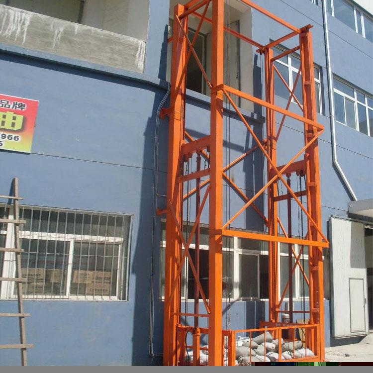 室外导轨式液压升降平台