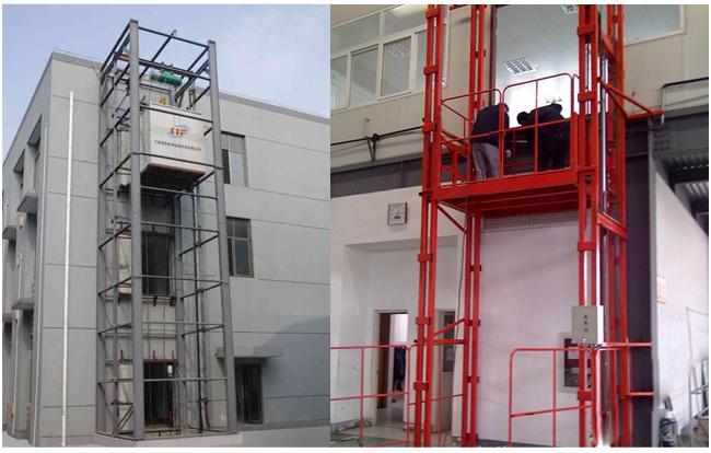 导轨式升降货梯