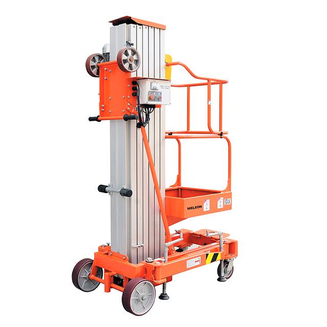 移动式铝合金高空作业平台单桅（轻型）