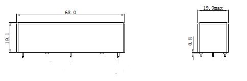 标准H型高压继电器15KV