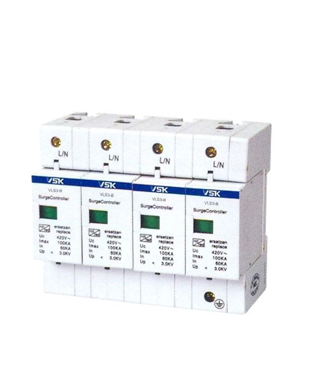 可更换式B级电涌保护器 VLS3-B/4-420-100
