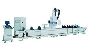 3-axis cnc vertical machining center for aluminum sections