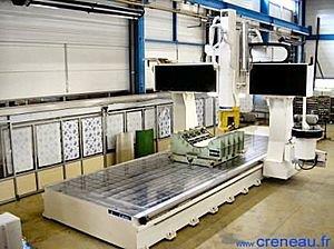 CRENO TF UGV 5 AXIS High Speed Machining Centre with Fixed Table