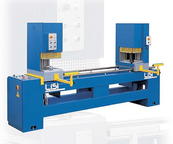 double head wedge welding machine for pvc windows and doors