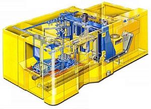 5-axis cnc horizontal machining center