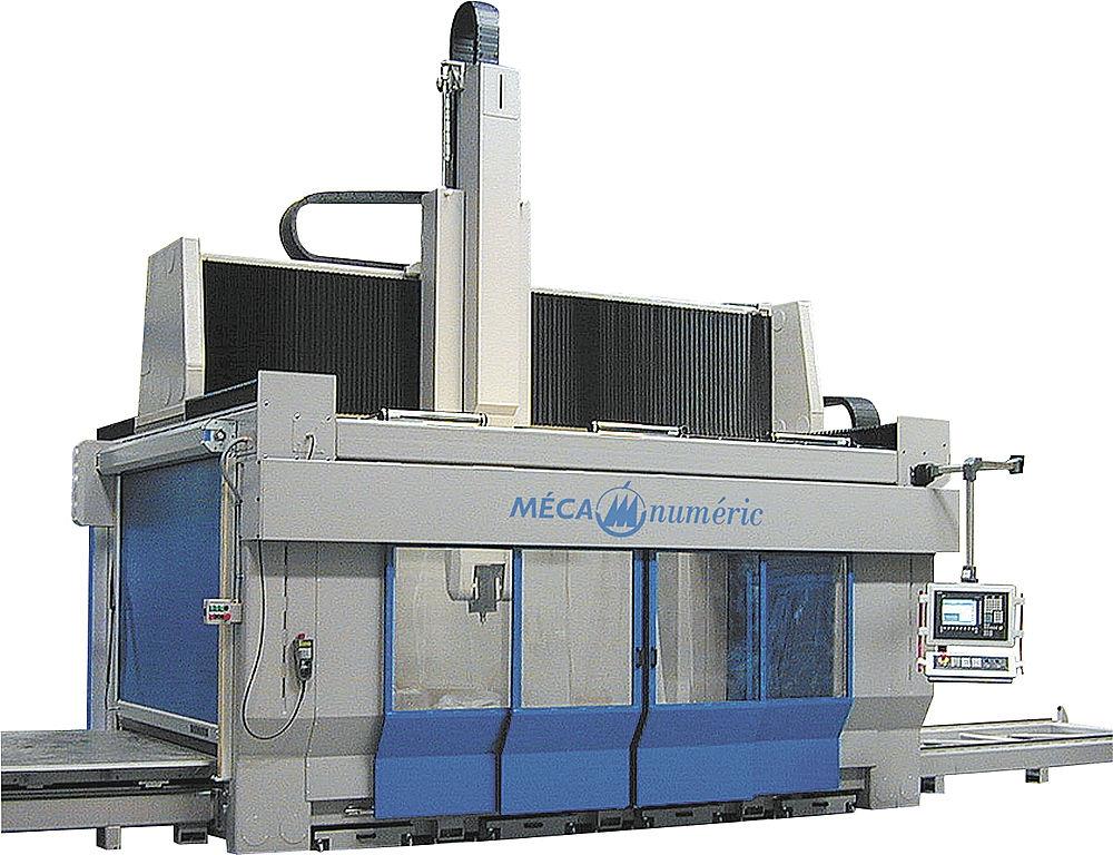 5-axis swiveling spindle cnc machining center