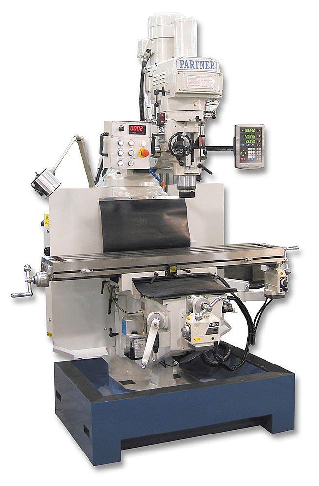 3-axis vertical knee mill