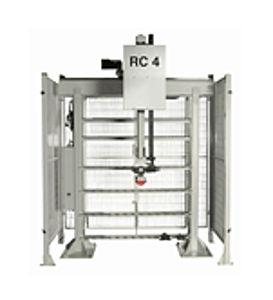 loading / unloading robotic cell for cnc machine