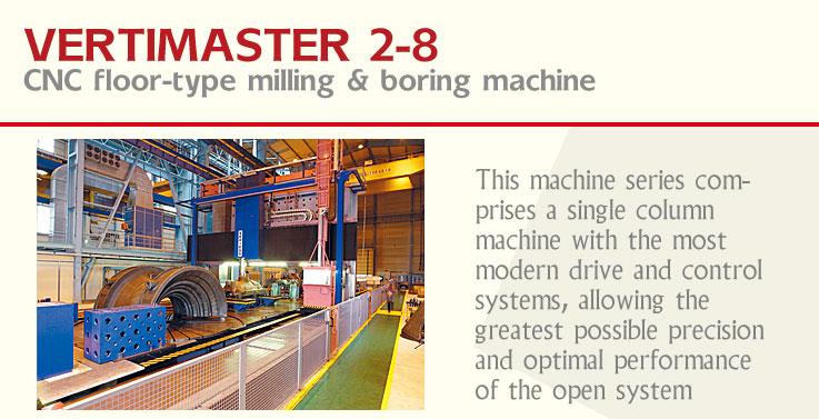 VER TIMASER 2-8 CNC Vertical turning milling machining center