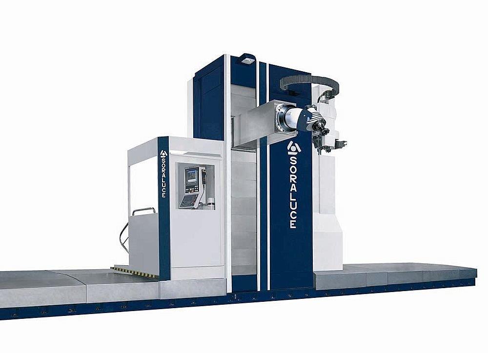 traveling column universal cnc boring mill