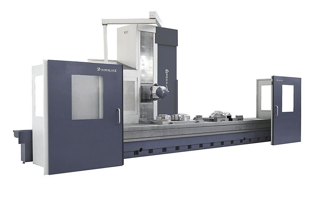 fixed table traveling column universal milling machine