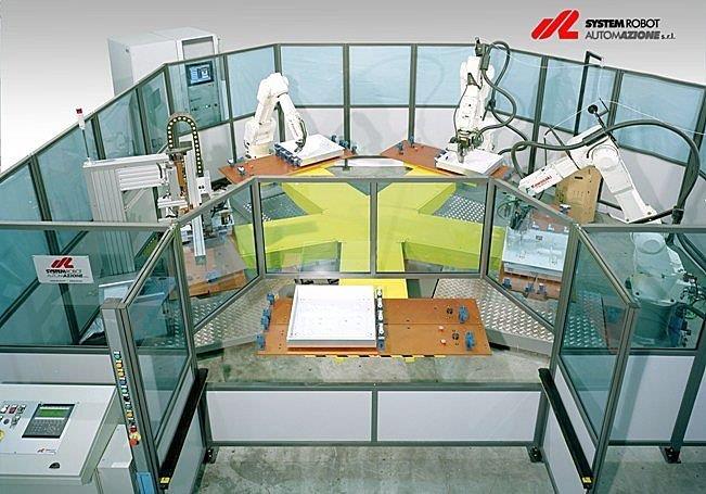 wiring and assembly robotic cell