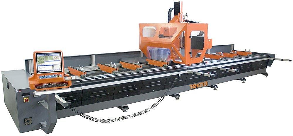 5-axis cnc vertical machining center for aluminum sections