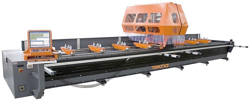 4-axis cnc vertical machining center for aluminum sections