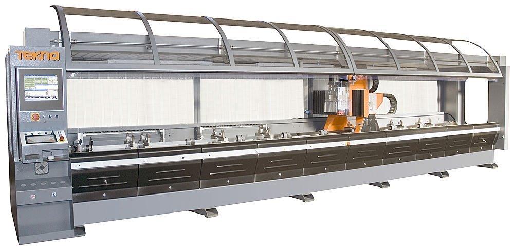 3-axis cnc vertical machining center for windows, doors and curtain walls