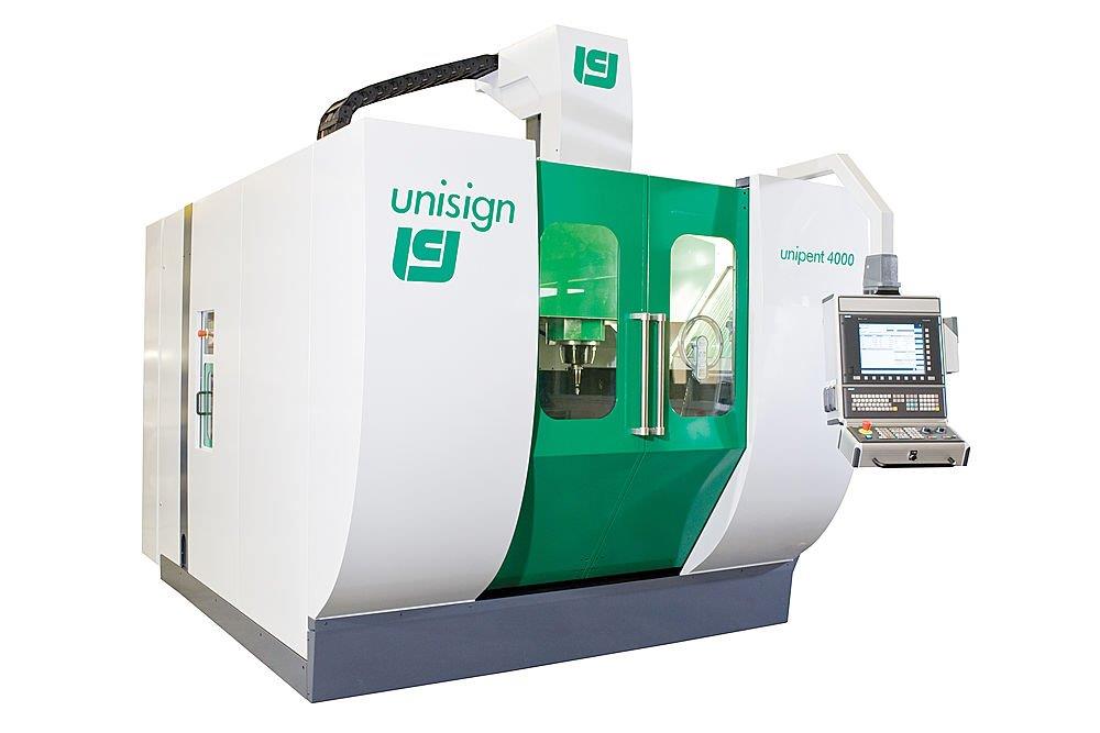 5-axis cnc vertical machining center with integrated pallet changer