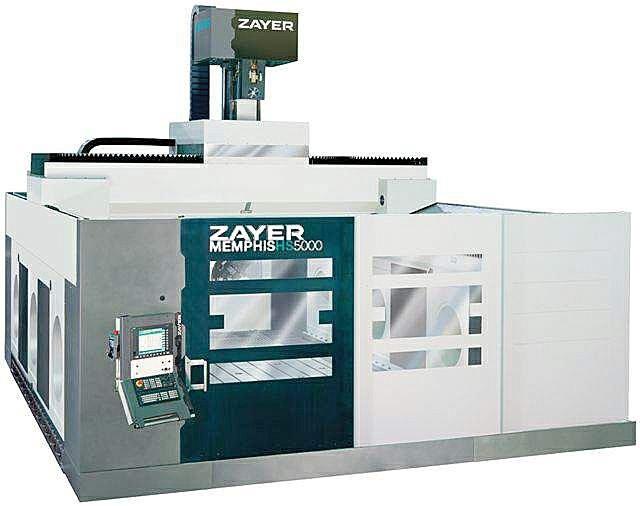 5-axis vertical spindle and mobile gantry milling machine